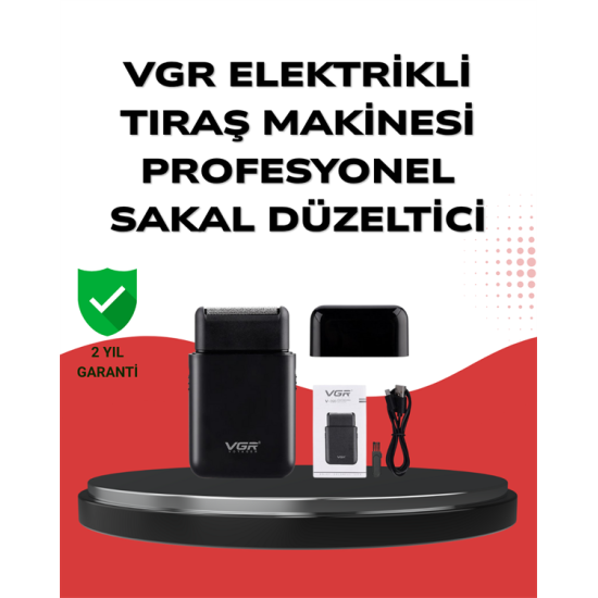 Elektrikli Tıraş Aleti – Hassas Kesim, Kolay Temizlik, Cilt Dostu