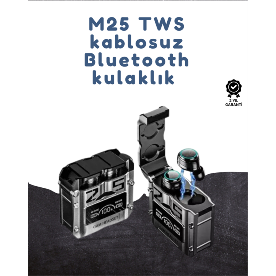Ergonomik Tasarımlı Bluetooth Kulaklık | Suya Dayanıklı | Dokunmatik Kontrollü