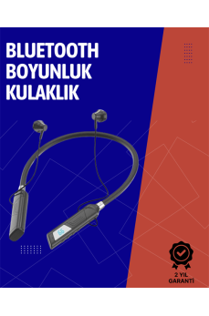 Ergonomik Tasarımlı Bluetooth Kulaklık – Gürültü Azaltmalı, Manyetik