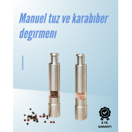 Ergonomik Tasarımlı, Nem Geçirmez Kapaklı Baharat Öğütücü Ergonomik Tasarımlı, Nem Geçirmez Kapaklı Baharat Öğütücü