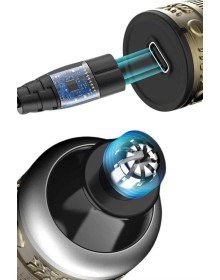 Erkeklere Özel 3 Başlıklı Tıraş Makinesi Saç Sakal Ense Kulak Tıraşına Uygun