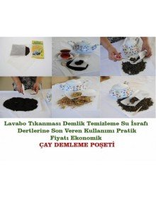 Ev Tipi Çay Demleme Poşeti 25Li Paket