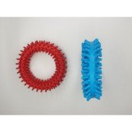 2 adet Evcil Hayvan Diş Temizleyici Oyuncak - Isırma Çember Seti 2 adet Evcil Hayvan Diş Temizleyici Oyuncak - Isırma Çember Seti