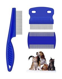 Evcil Hayvan Tarak Seti 4'lü Bit Tarağı Ked Köpek Tüyüne Uygun