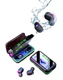 Extra Bass Kablosuz Kulaklık Işıklı Bluetooth Kulaklık Powerbank Özellikli