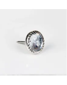 Febko Dekoratif Parlak Taşlı Kabara Raptiye 17 mm - 50 adet