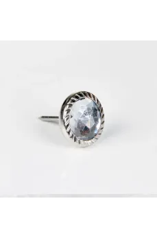 Febko Dekoratif Parlak Taşlı Kabara Raptiye 17 mm - 50 adet