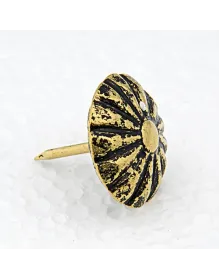 Febko - Papatya Desenli Eskitme Kabara / Raptiye 11 mm 100 adet