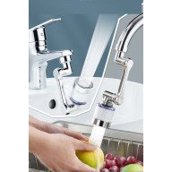 Filtreli Kireç Hapsedici Robotik Kol Musluk Başlığı - Mutfak Banyo Musluk Uzatma Aparatı Ucu Filtreli Kireç Hapsedici Robotik Kol Musluk Başlığı - Mutfak Banyo Musluk Uzatma Aparatı Ucu