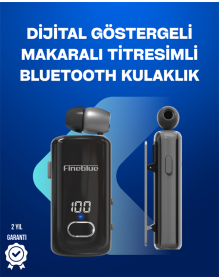 Fineblue F580 – Klipsli Bluetooth Kulaklık, Gürültü Engelleyici, Uzun Pil Ömürlü