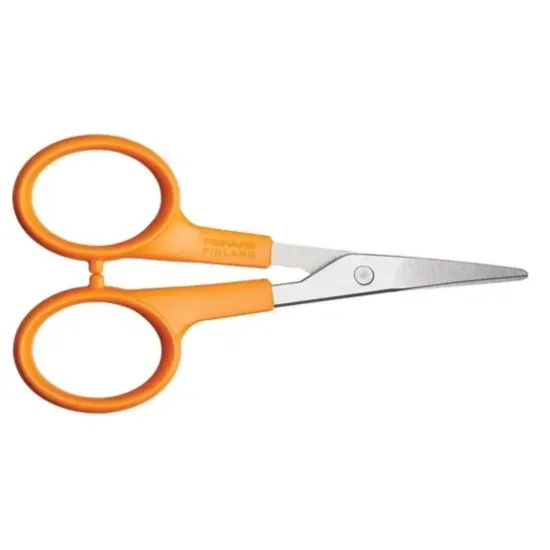 Fiskars 9808 M204 Kavisli Nakış Aplike Makası No: 4 inç / 10 cm - Paslanmaz Çelik Fiskars 9808 M204 Kavisli Nakış Aplike Makası No: 4 inç / 10 cm - Paslanmaz Çelik