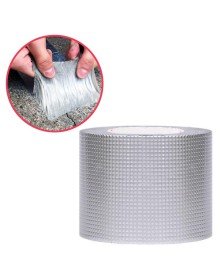 Folyo Kauçuk Bant Yapışkanlı Su Geçirmez Çatı Boru Tamir Bandı (2Metre x 10 Cm)
