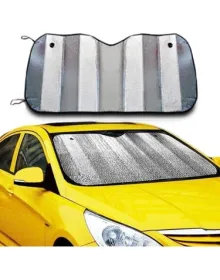 Araç Ön Cam Güneşlik UV ve Isı Koruma Katlanabilir Toyota Corolla Skoda Superb Dacia Duster Ford Focus