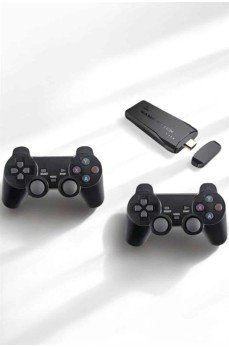 Atari 2.4g Uyumlu Kablosuz Çift Kol Game Stick