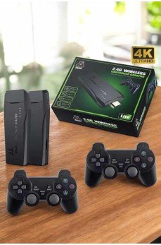 Atari 2.4g Uyumlu Kablosuz Çift Kol Game Stick