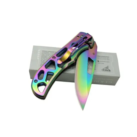 Gerber Çakı Gökkuşağı 20 cm Kamp / Outdoor Çakı