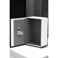 Gizli Kasa Kitap Görünümlü Anahtarlı Çelik Mini Kasa