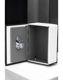 Gizli Kasa Kitap Görünümlü Anahtarlı Çelik Mini Kasa