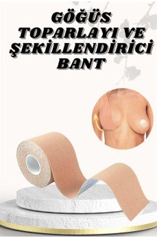 Göğüs Bandı Toparlayıcı ve Şekillendirici Tere ve Suya Dayanıklı Esnek Yapılı Hassas Ciltlere Uygun