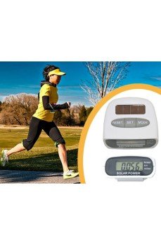 Güneş Enerjili Pedometre ve Kalori Ölçer Adımsayar