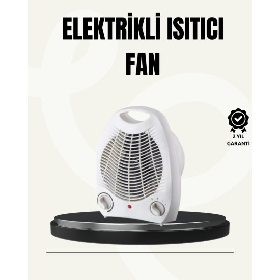 Mini Elektrikli Isıtıcı – Taşınabilir Fanlı Isıtma Sistemi