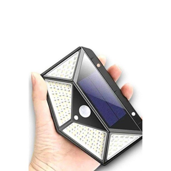 Güneş Enerjili Bahçe Lambası 100 Led Bahçe Lambası Bahçe Aydınlatma