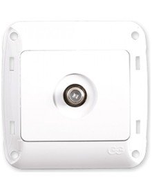 Günsan Fantasy Tv Uydu Sat Prizi Tekli Beyaz Renk