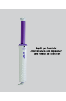 GW 32mm Döner Başlıklı Saç Kıvırma Makinesi – Her An Her Yerde Profesyonel Şekillendirme