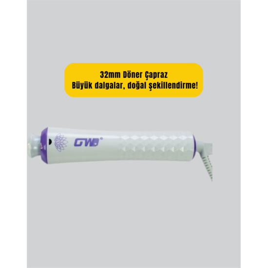 Negatif İyon Teknolojili Saç Maşası – Kabarmayan, Elektriklenmeyen Bukleler!