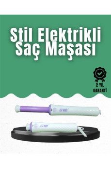 GW Taşınabilir Saç Maşası – 360° Döner Kablo, Negatif İyonlu Seramik Teknoloji