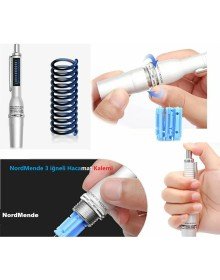 Hacamat kalemi 3 İğneli 100 ADET İĞNE HEDİYE