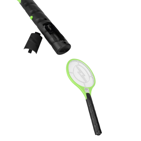 Hafif ve Ergonomik Elektronik Böcek Öldürücü – Güvenlik Koruması ile Pil Kontrollü