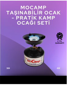 Hafif ve Kompakt Tasarımlı Taşınabilir Kamp Ocağı – Ergonomik Kullanım