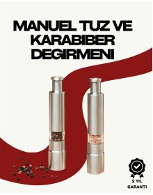 Hafif ve Kompakt, Taşınabilir Baharat Öğütücü - Mutfak ve Masa için