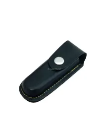 Hakiki Deri Çakı Kılıfı No:0 - 10 cm, Kemerlikli