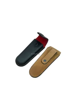 Hakiki Deri Çakı Kılıfı No:4 - 14 cm, Kemerlikli Hakiki Deri Çakı Kılıfı No:4 - 14 cm, Kemerlikli