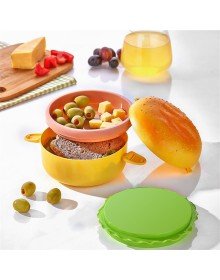 Hamburger Görünümlü Beslenme ve Saklama Kabı