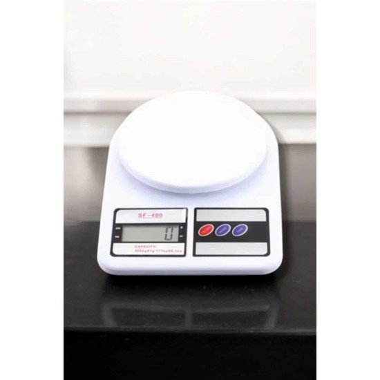 Hassas Terazi 10 kg Kapasiteli, Yüksek Hassasiyetli Dijital Mutfak Tartısı