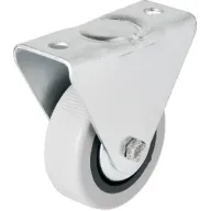 Hts 106 - 50 mm Sabit Kapaklı Gri PVC Teker Hts 106 - 50 mm Sabit Kapaklı Gri PVC Teker