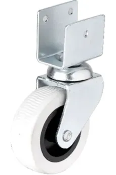 Hts 324 - 50x20 mm Gri Kısa U Tablalı Teker 4 Adet Hts 324 - 50x20 mm Gri Kısa U Tablalı Teker 4 Adet