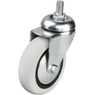 Hts 352 - 75x25 mm PVC Makaralı Vidalı Teker 4 Adet Hts 352 - 75x25 mm PVC Makaralı Vidalı Teker 4 Adet