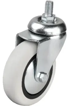 Hts 352 - 75x25 mm PVC Makaralı Vidalı Teker 4 Adet Hts 352 - 75x25 mm PVC Makaralı Vidalı Teker 4 Adet