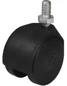 Hts 405 - Plastik Küçük Vidalı Tekerlek 4 Adet