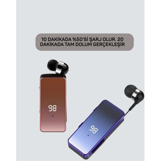 Ultra Hızlı Şarj Özellikli Type-C Bluetooth Kulaklık – 10 Dakikada %50 Şarj, 20 Dakikada Tam Dolum