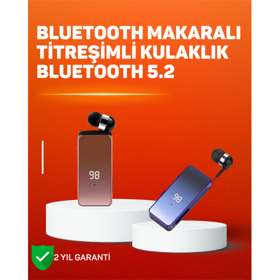 İki Telefona Aynı Anda Bağlanan Bluetooth 5.3 Klipsli Kulaklık – MFB Çok Noktalı Bağlantı