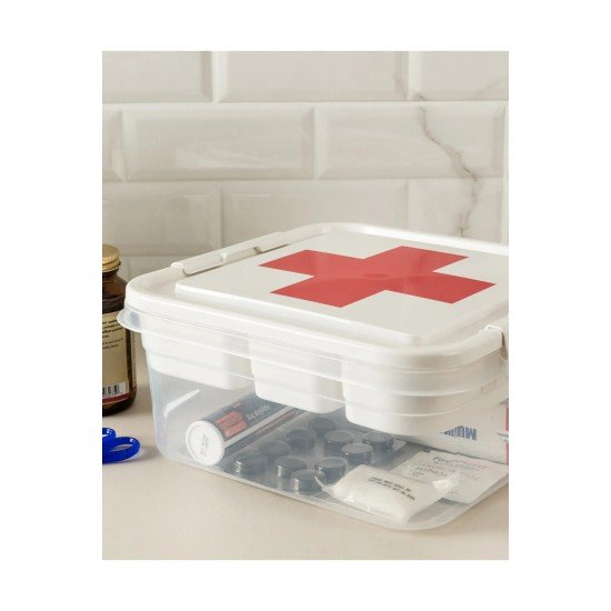 İlk Yardım Saklama Kutusu - Ecza Kutusu (Kızılhaç) İlk Yardım Saklama Kutusu - Ecza Kutusu (Kızılhaç)