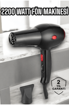 Soğuk ve Sıcak Üfleme Özellikli AC Motorlu Saç Kurutma Makinesi