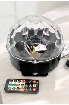 Bluetooth ve Uzaktan Kumandalı Çok Renkli Masaüstü Disko Topu Bluetooth ve Uzaktan Kumandalı Çok Renkli Masaüstü Disko Topu