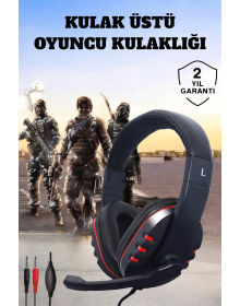 Mikrofonlu, Gürültü Engelleyici ve Dayanıklı Kulaklık: Oyun Performansınızı Zirveye Taşıyın