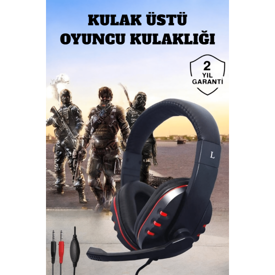 Mikrofonlu, Gürültü Engelleyici ve Dayanıklı Kulaklık: Oyun Performansınızı Zirveye Taşıyın